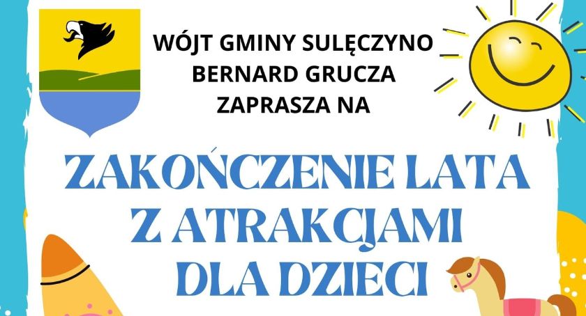 Zakończenie wakacji dla dzieci w Sulęczynie