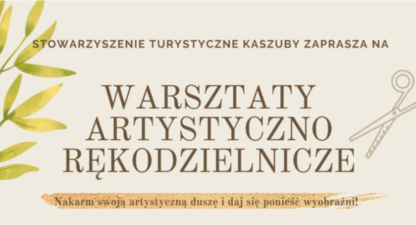 Warsztaty artystyczno-rękodzielnicze w Chmielnie