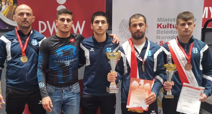 Gevorg Sahakyan po raz kolejny Mistrzem Polski w zapasach, Aleksander Mielewczyk brązowym medalistą