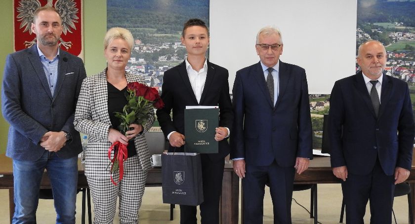 Kamil Talaśka najlepszym absolwentem w gminie Sierakowice