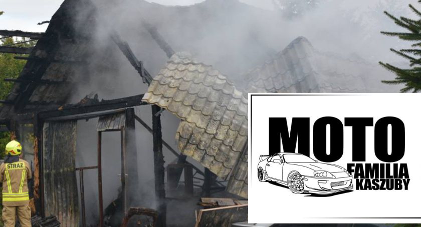 MotoFamiliaKaszuby rusza na pomoc Łukaszowi, który w pożarze stracił warsztat