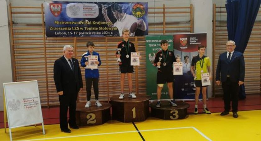 Samuel Michna wicemistrzem Polski LZS w Tenisie Stołowym