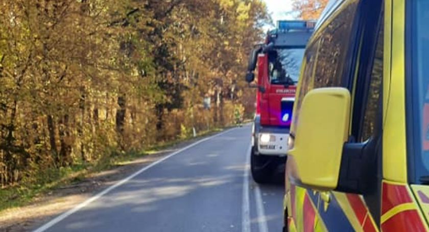 Zderzenie dwóch aut na trasie Kartuzy-Kiełpino