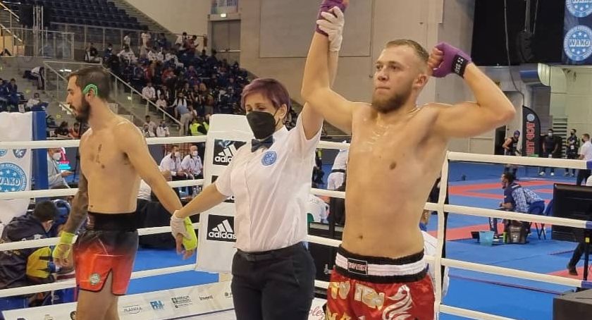 Nikodem Bigus piąty na Mistrzostwach Świata kickboxingu we Włoszech