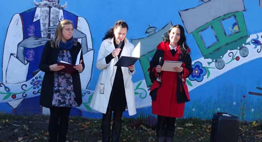 W Glinczu powstał pierwszy mural w żukowskiej gminie