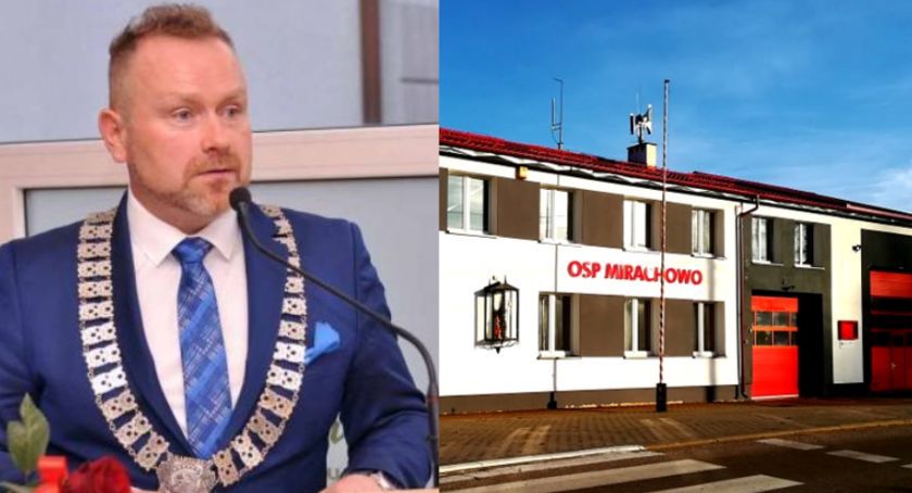 Mariusz Treder wyznaczył nagrodę za wskazanie sprawców kradzieży z OSP Mirachowo
