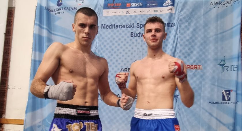 Kacper Śleszyński i Armin Wilczewski wicemistrzami Europy w kickboxingu