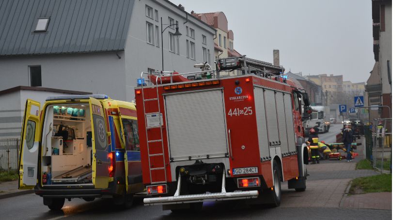 Kartuzy. Potrącenie na ulicy Jeziornej 