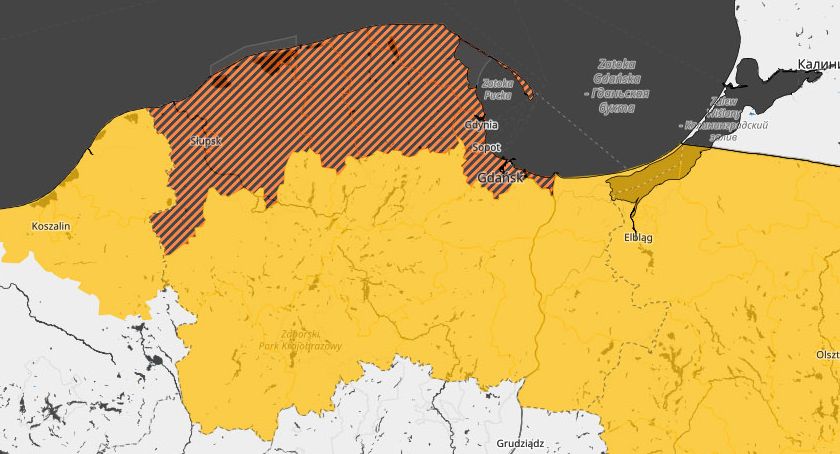 Będzie mocno wiało na Kaszubach - wydano ostrzeżenia