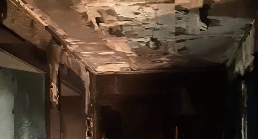 Sierakowice. Pożar strawił całą kondygnację budynku - potrzebne pieniądze na remont