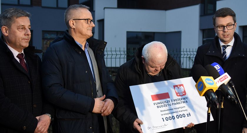 Na budowę kartuskiego hospicjum trafi milion złotych z rezerwy rządowej