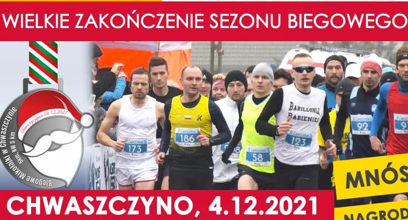Biegowe Mikołajki w Chwaszczynie