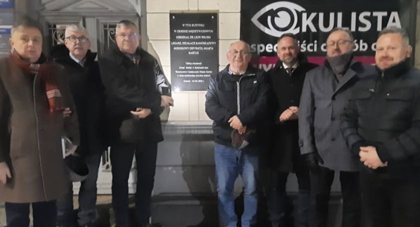 W Kartuzach odsłonięto tablicę upamiętniającą dra Leona Bruskiego