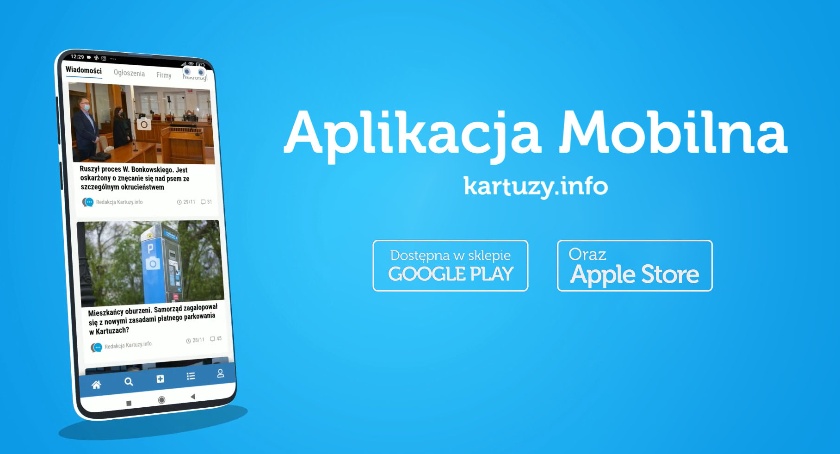 Aplikacja Kartuzy.info – intuicyjna, szybka, aktualna! Pobierasz, instalujesz i już wiesz!