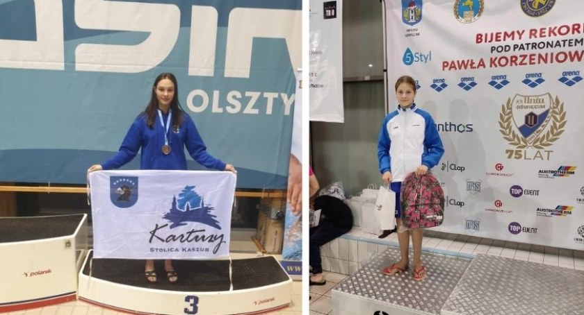 Michalina Grzech brązową medalistką Mistrzostw Polski Juniorów w pływaniu. Lidia Tomczuk ze złotem w Oświęcimiu