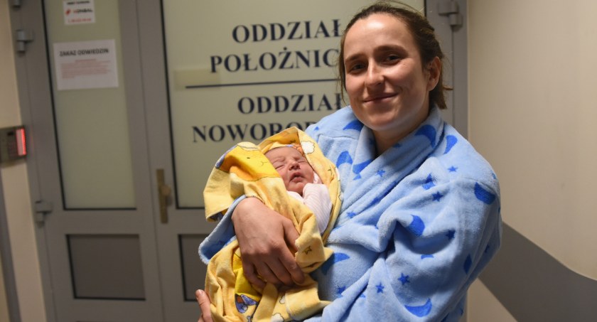 Noworoczne narodziny w PCZ w Kartuzach - Zuzanna Szmidt z Mezowa