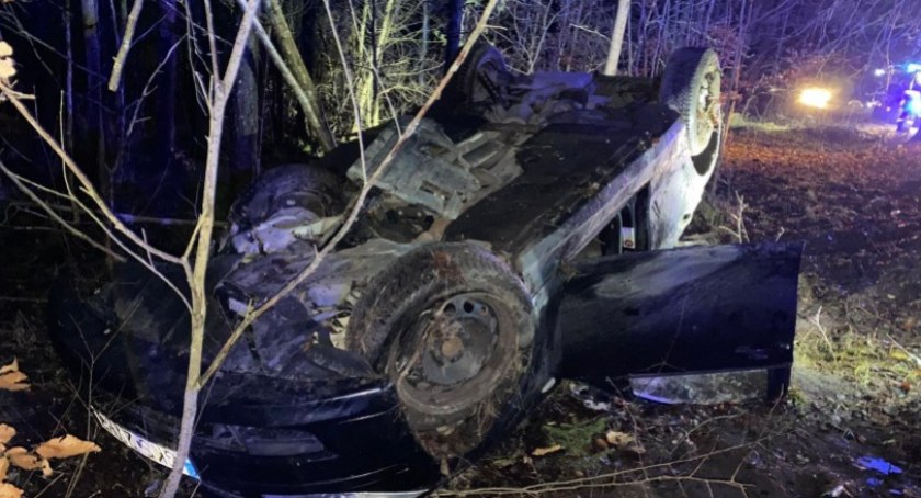 Starkowa Huta. Dachowała BMW - była pijana
