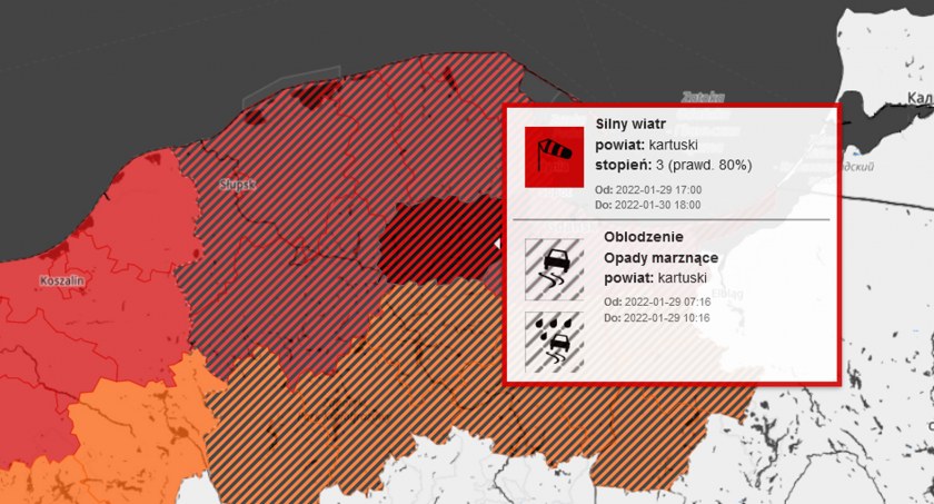 Zbliża się potężna wichura - są ostrzeżenia III stopnia