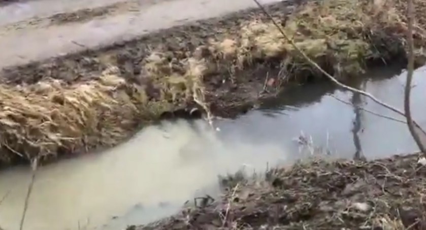 Somonino. Skąd płyną nieczystości do rzeki Radunia? 