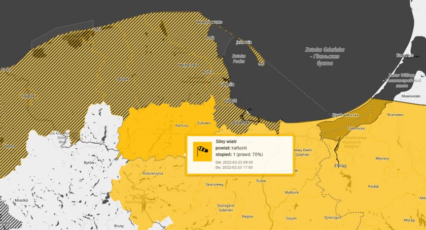 Zapowiada się wietrzna środa - wydano ostrzeżenia