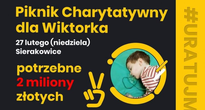 Piknik Charytatywny dla Wiktorka w Sierakowicach
