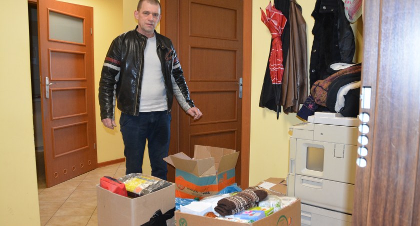 Prokowo. Zorganizował zbiórkę darów dla uchodźców z Ukrainy