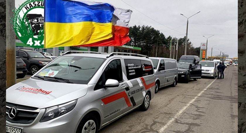 Zawieźli dary na granicę z Ukrainą. Już planują kolejną zbiórkę