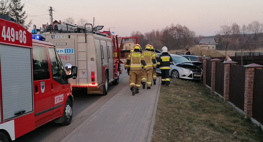 Kolizja w Niestępowie - oboje kierowców z mandatami