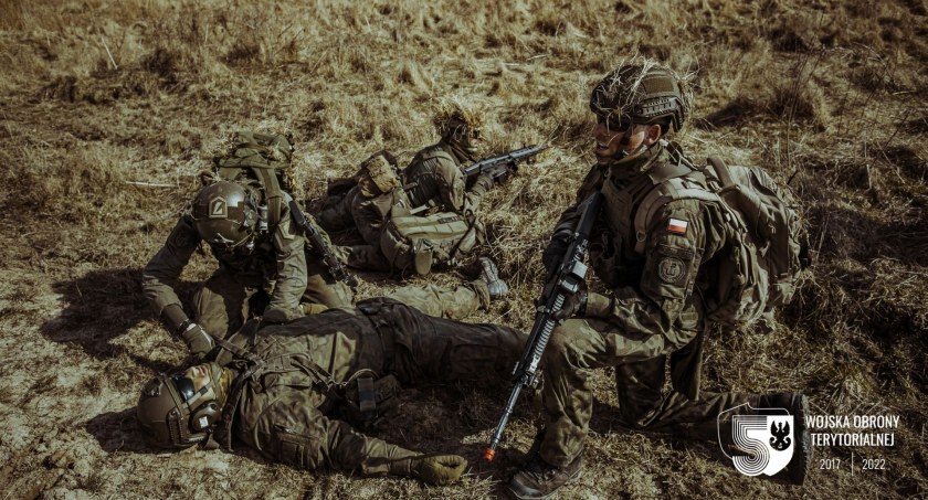 Pomorscy terytorialsi szkolą się z brytyjskimi rangersami