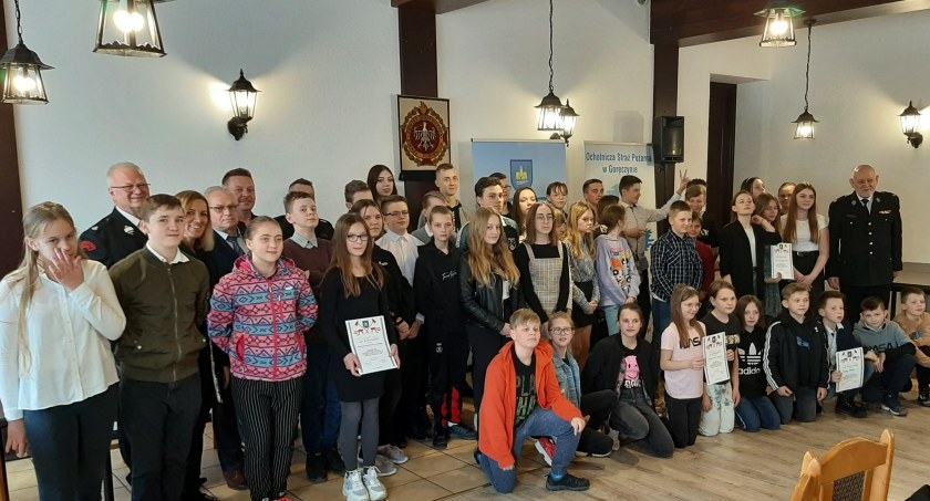 Młodzież z gminy Somonino zmierzyła się z wiedzą pożarniczą