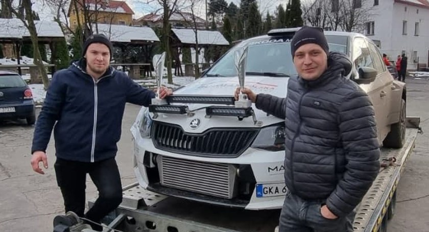 Daniel Ptach - mistrz kierownicy z Borowa. Rozgromił rywali I Rajdu Natury 