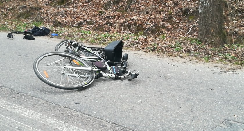 Śmiertelne potrącenie rowerzysty na trasie Prokowo-Kolonia
