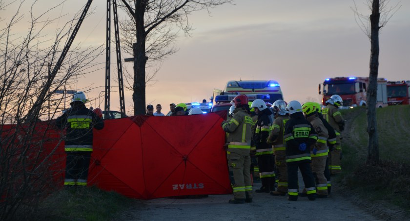 Poważny wypadek motocyklisty na trasie Kożyczkowo-Cieszenie