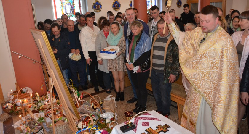Grekokatolicy świętują Wielkanoc - w Kartuzach odbyła się msza z okazji Wielkiego Dnia
