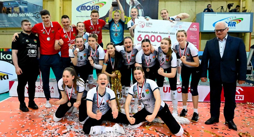 Siatkarki ze Stężycy wicemistrzyniami Polski