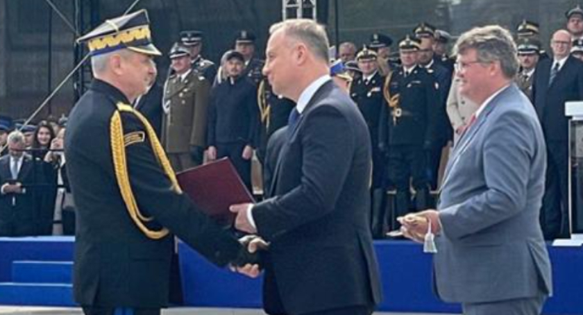 Pomorski komendant PSP Piotr Socha z nominacją generalską