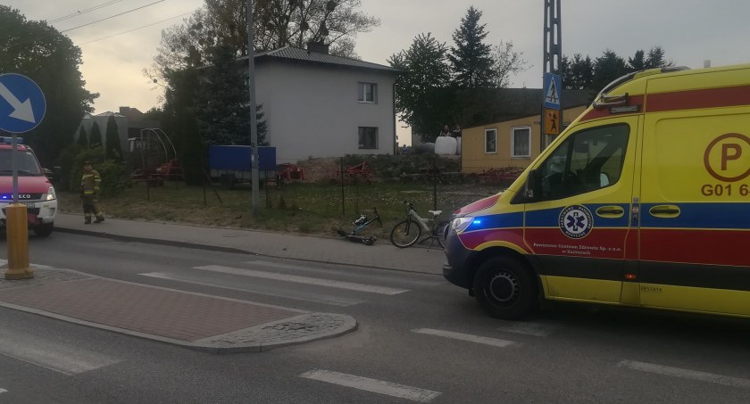 Dzierżążno. Wypadek z udziałem 9-latki na hulajnodze