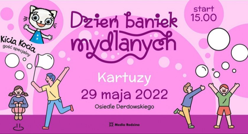 Dzień Baniek Mydlanych w Kartuzach
