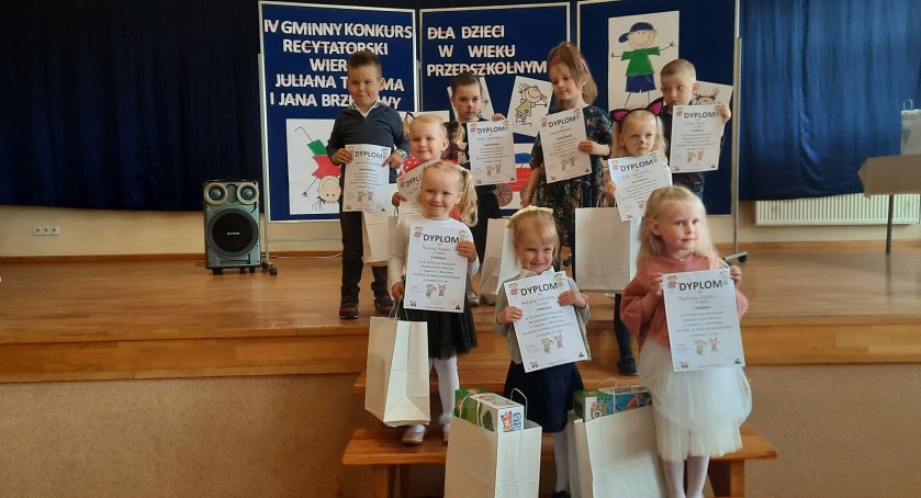 IV Gminny Konkursu Recytatorski Brzechwy i Tuwima w Mojuszu