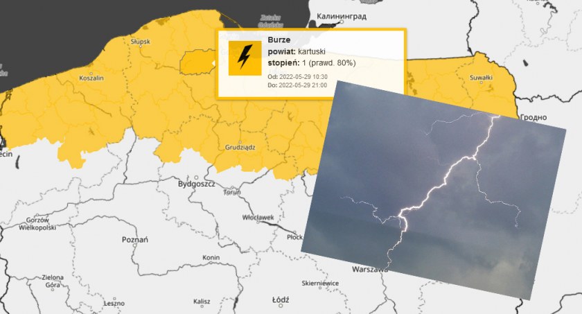 Przed nami burzowa niedziela - są ostrzeżenia!