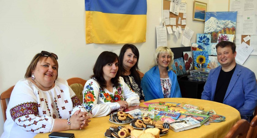 Delegacja z Ukrainy: nasi chłopcy potrzebują wsparcia. Walczą za nas wszystkich, nie mają co jeść
