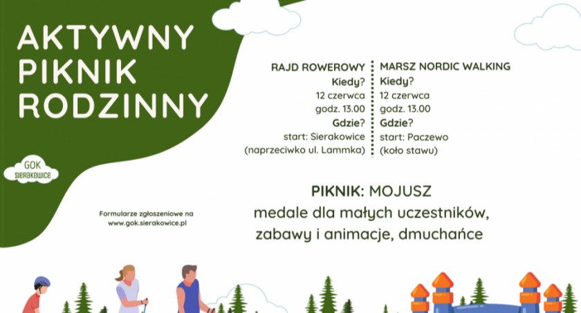 Aktywny Piknik Rodzinny w gminie Sierakowice