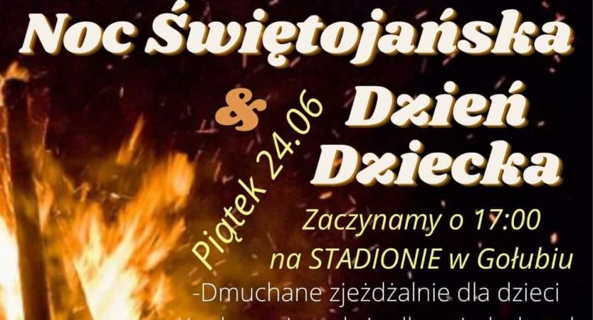 Noc Świętojańska i Dzień Dziecka w Gołubiu