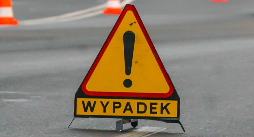 Tuchom. Motocyklista ranny w wypadku