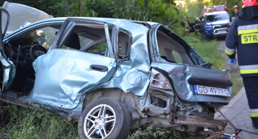 Poważny wypadek na trasie Kczewo-Miszewo - w akcji LPR