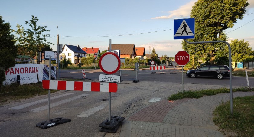 Rusza budowa ronda w Kiełpinie - są utrudnienia w ruchu!