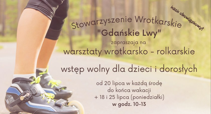 Warsztaty wrotkarsko-rolkarskie w Sierakowicach