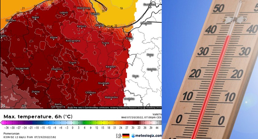 Uwaga na upały - na termometrach może być nawet 35 stopni! 