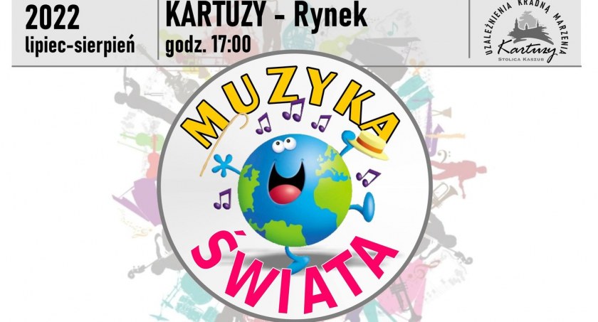 Już w najbliższy weekend na kartuskim Rynku królować będzie Muzyka Świata