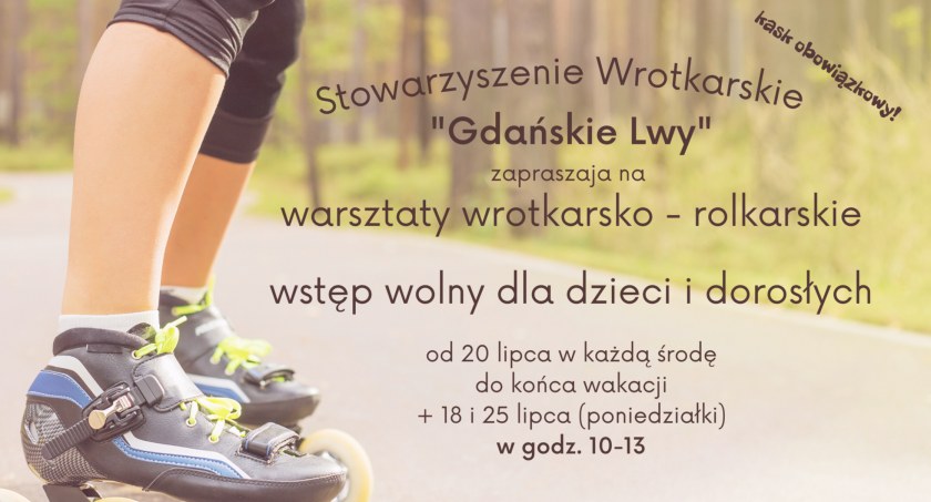 Warsztaty wrotkarsko-rolkarskie w Sierakowicach